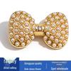 Shoe Flower Accessories: Metal Rhinestone Pearl Buckles & Decorations
