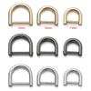 1PCS Metal Belt Handle Bag Strap Accessories Shoulder Webbing Buckle Open Screw Clasp Leather Craft D Ring Buckle