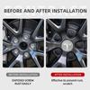Adesivo per Auto 2025 Nuovo Tesla 4pz 56mm Copricerchi per Auto per Tesla Model S X 3 Y Roadster Accessori Tappo Centrale per Cerchi A