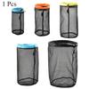 1Pcs Outdoor Ultralight Mesh Storage Bag For Sports Camping Drawstring Storage Pack Hiking Travel Tools Compression Bags
