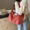 Travel bag large capacity high sense high value light fashion niche shoulder bag trendy fitness bag