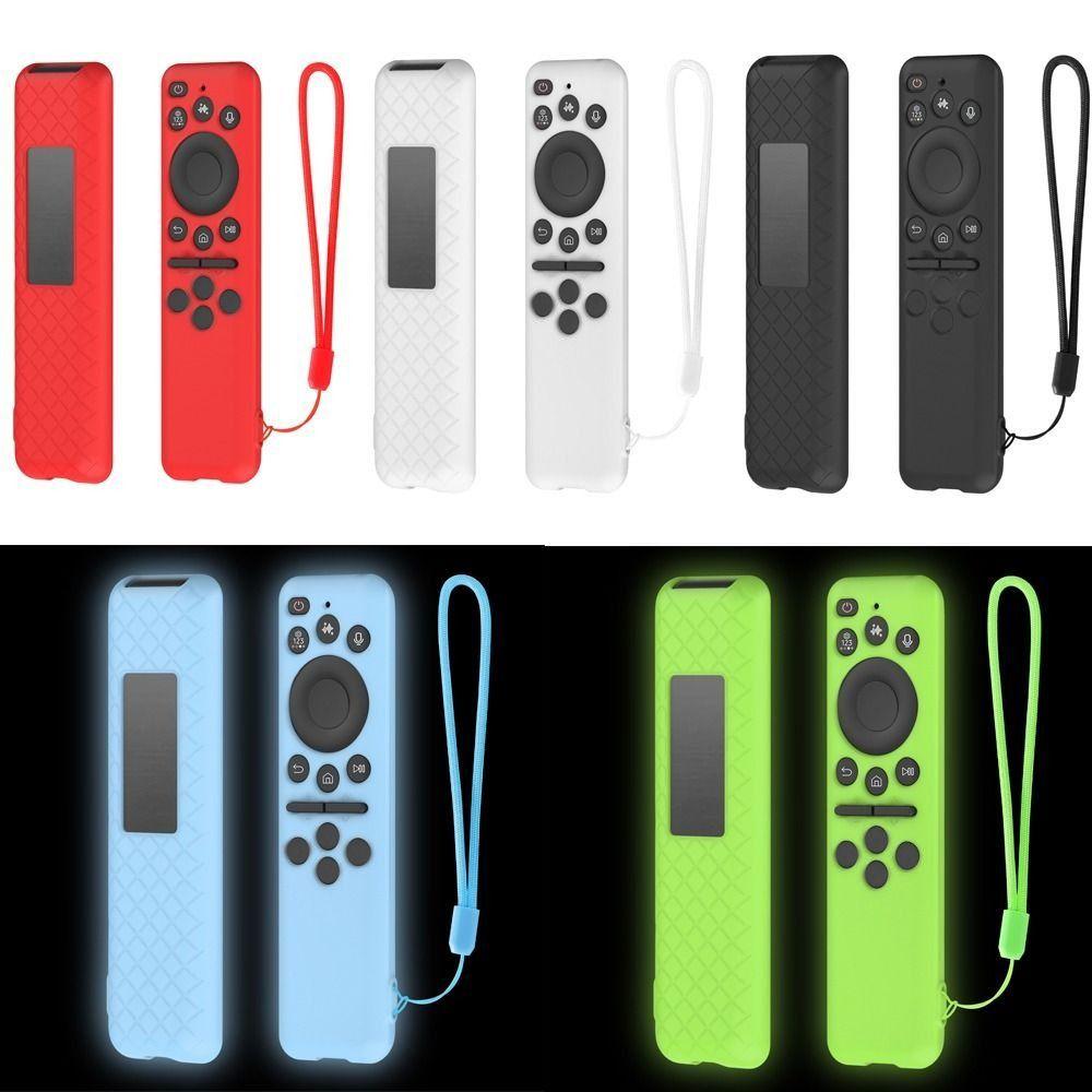 New Silicone Protective Case with Lanyard Protector Remote Controller Cover Soft Shell for Samsung BN59-01432A/BN59-01480L