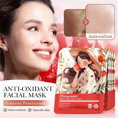 Plant Fruit Whitening Mask Pomegranate Anti-oxidant Mask 25g 25ml