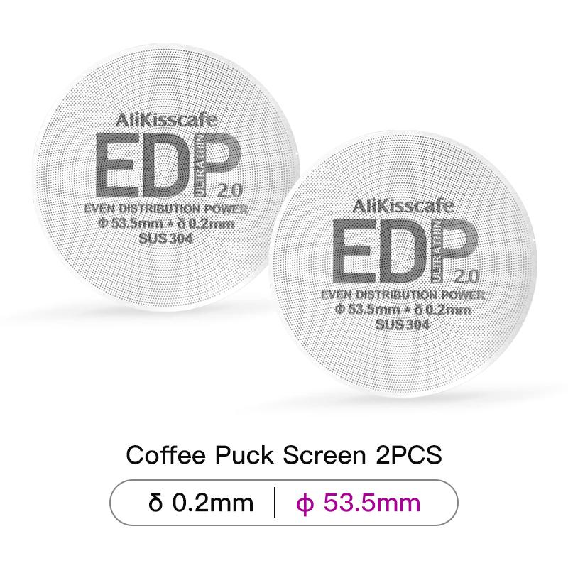Alikisscafe Espresso Puck Screen Filter 51mm 53.5mm 58.5mm 57mm For Delonghi Breville Portafilter Barista Tools Coffee Accessory