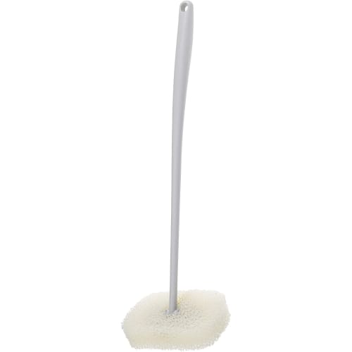 Marna Bath Sponge with Handle (Long Handle/Gray) Bath Sponge (Floating Storage) Bath Cleaning Bath Sponge W605GY