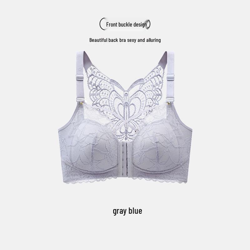 

Adjustable Butterfly Back Plus Size Wire-Free Bra for Women - Supports and Minimizes Large Busts 46/105D