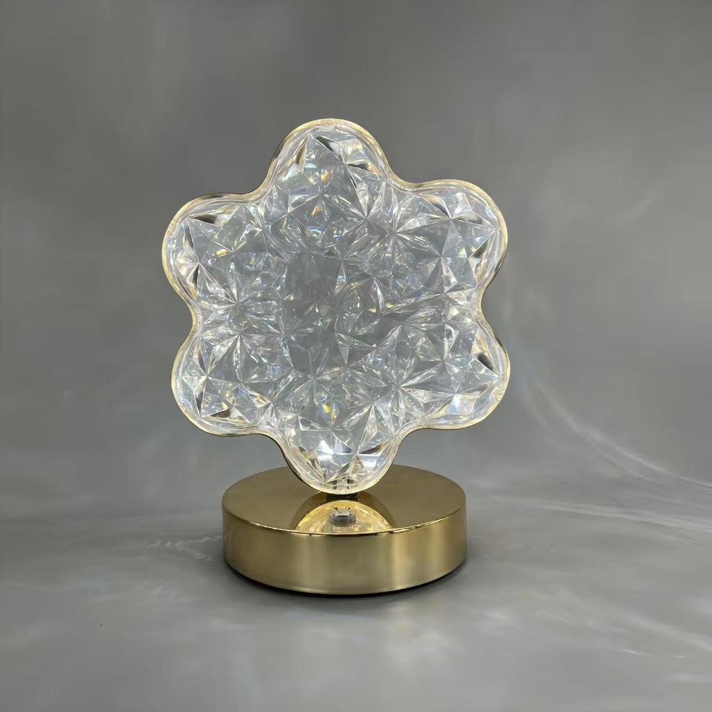 Star Moon Night Light: Touch-Activated, Three-Color, Rechargeable Atmosphere Lamp - Perfect Birthday Gift for Bedrooms