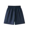 Li Ning Running Series Solid Color Logo Print Training Straight Leg Sports Shorts Men Shorts Navy-Blue AKST633-2
