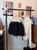 Korean Style Chic Mesh Patchwork High-Waisted Fluffy Layered Skirt