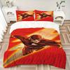 3pcs Flash Superhero Cover Set,Soft Comfortable Duvet Cover,Guest Room (1*Duvet Cover + 2*Pillowcases, Without Core) yy251024024
