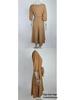 Spring Women's Elegant One-Shoulder Dress with Cinched Waist