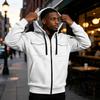 Men's Color Long Sleeve Hooded Casual Comfortable Jacket for Everyday Wear