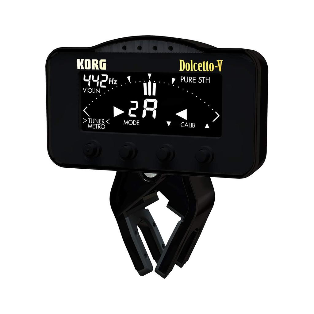 KORG Clip-on Tuner/Metronome Dolcetto-V for Violin/Viola AW-3V