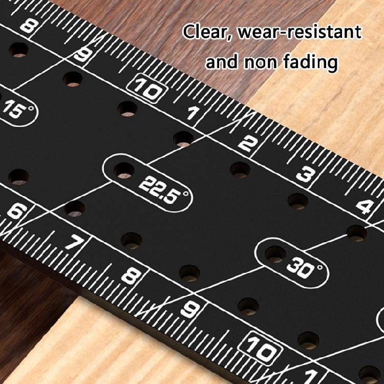 Multipurpose Angles Square Combination Square Universal Combination Square Simple for Alternative Pencil Use In Marking