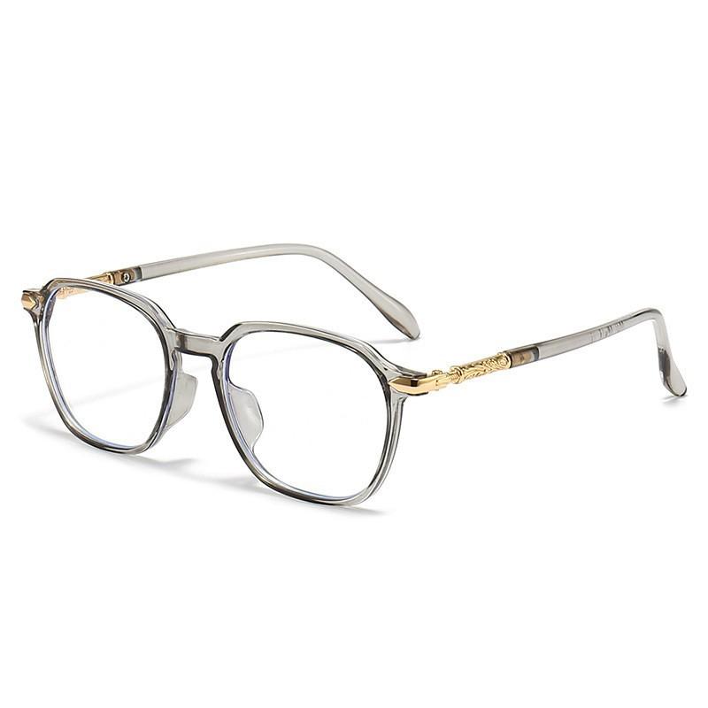 Anti-Computer Radiation Glasses Frame Anti-Blue Light Fashion Plain Glasses Eye Protection Versatile Korean Female Tide Street Shot