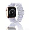 Stretchy Nylon Band for Apple Watch Series 11 10 Ultra 3/2 SE 42mm 38mm 46mm 41mm 45mm 49mm Adjustable Sport Strap for Women Men