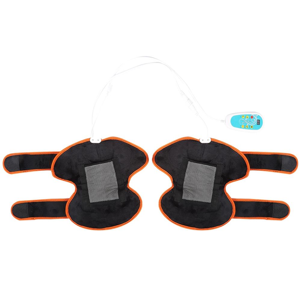 Electric Heated Arthritis Knee Pad Leg Massager Warm Heating Therapy Massager UK 220V
