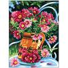 Penelope Antique Canvas Summer Bouquet 40X50cm