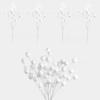 Christmas Tree Ornament White Snowball Foam Decorations for Holiday Window Setup and Party Displays with Classic Seasonal Style