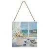 Julia Crossland Beach Treasures Wooden Block