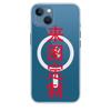Magnetic transparent mobile phone case iPhone17 to figure personalized private LOGO Apple 15pm