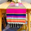 Mexican table flag blanket party tablecloth woven tablecloth fringed blanket Mexican tablecloth striped blanket