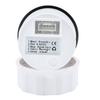 7 Color Backlight oil pressure gauge with sensor 0 to 5 bar 0-75PSI Auto Car Oil Press Meter For Marine Boat Yacht 12V24V