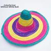 Large Size Wide Brim Hats Mexican Style Men Women Summer Hats  for Halloween Party