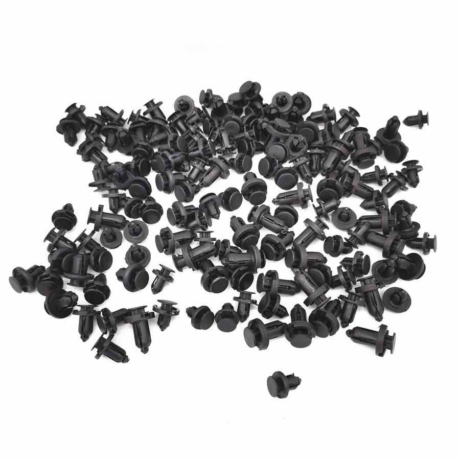 5 Modelů 150ks Univerzální Plastové Příchytky Nárazníků pro Auto Zacvakávací Zatlačovací Šroub Nýt Panelové Upevňovací Klipy pro Auto