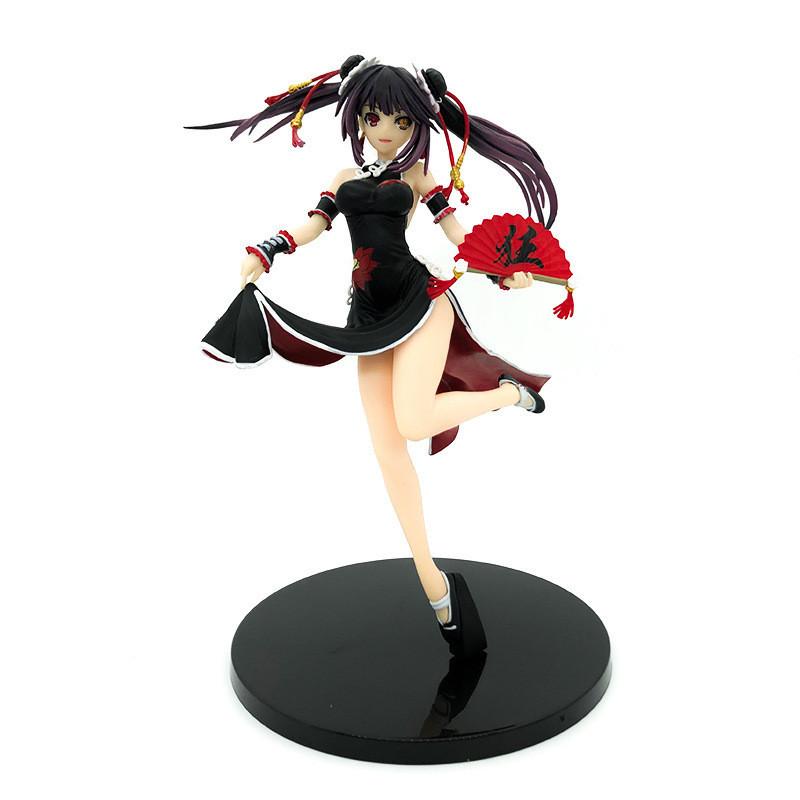 Date A Live Chinese Style Standing Position Pvc Figure Model Toy Boxed Anime Collectible Approximate Height 23.5cm