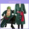 Autentická Anime One Piece Roronoa Zoro 4dílná Halloweenská Kostýmová Sada