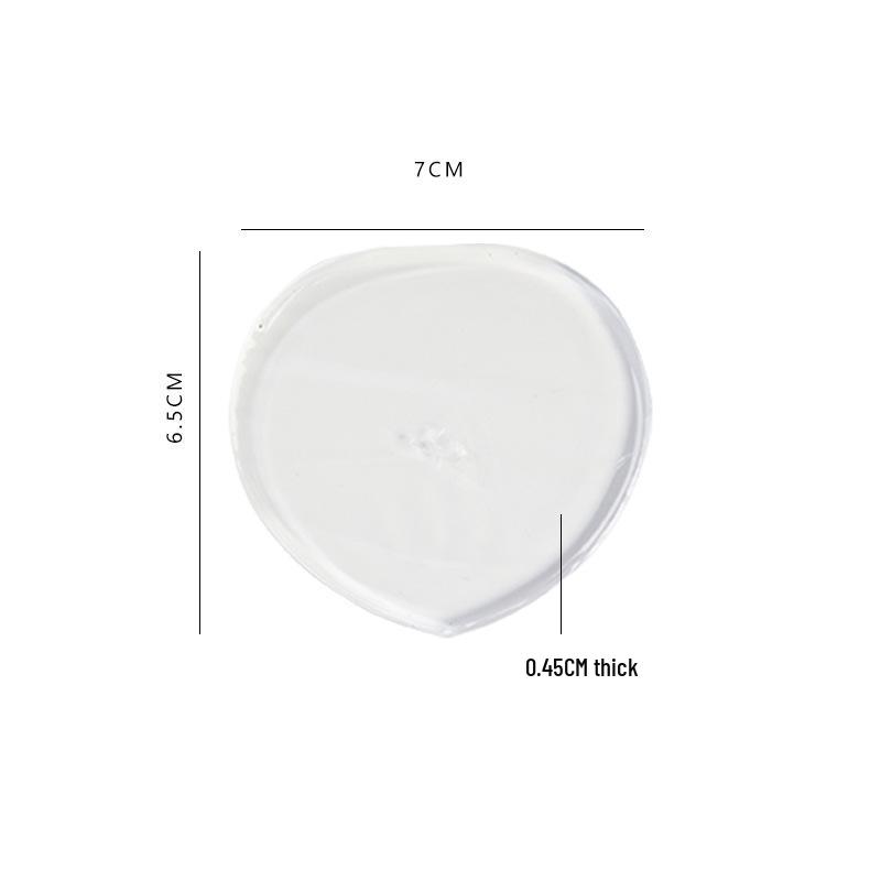 Gel Heel Protector: Soft, Wear-Resistant, Self-Adhesive Ankle and Foot Cushion for Sports, Anti-Friction Stickers