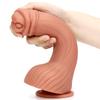 Silica Gel realistická simulace Velké dildo s popruhem Sexuální hračka pro penis Žena vaginální anální masturbátor péro s přísavkou pro ženy lesbické