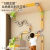 New Electric Train Model Magnetic Attraction Engineering Of Magnetic Track Children Assemble Toys For Birthday Presents