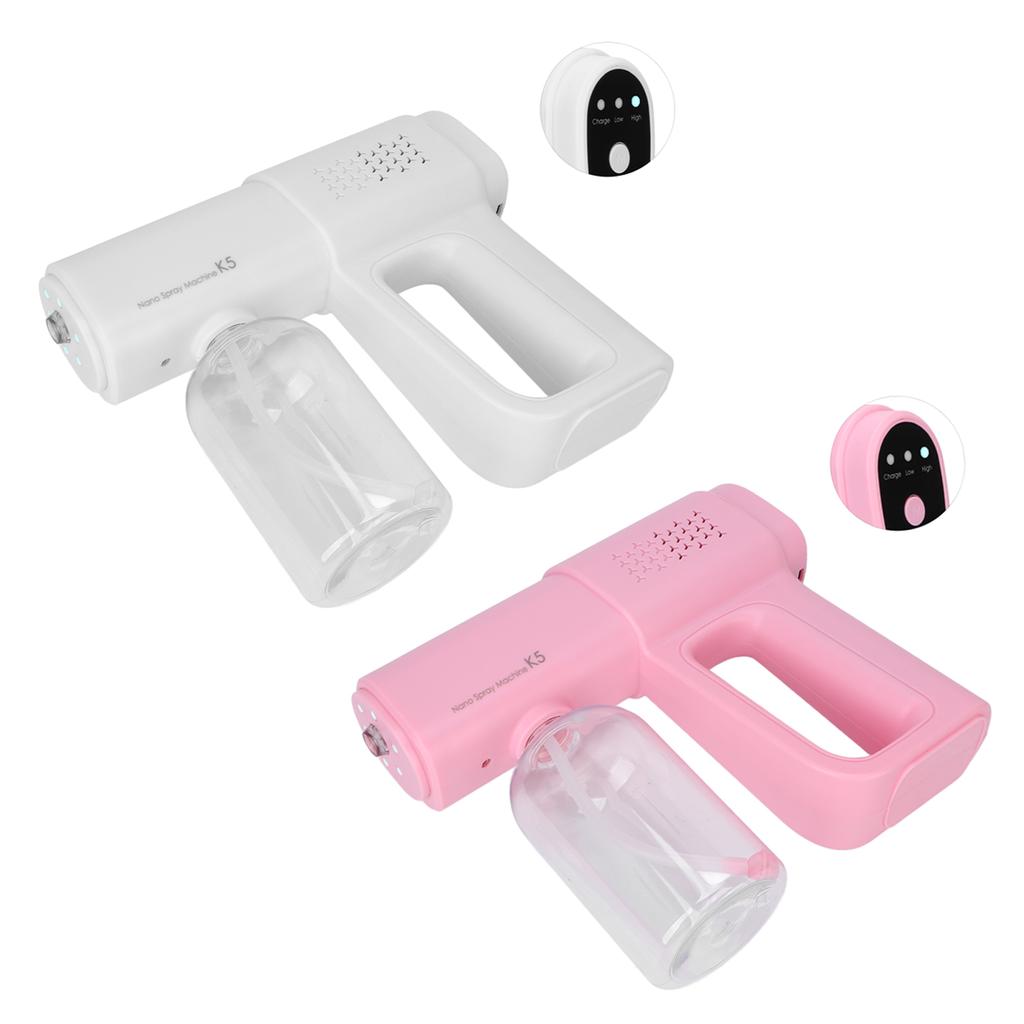 Handheld Nanometer Cleaning Sprayer USB Rechargeable Cordless Multifunctional Fine Mist Sprayer 380m