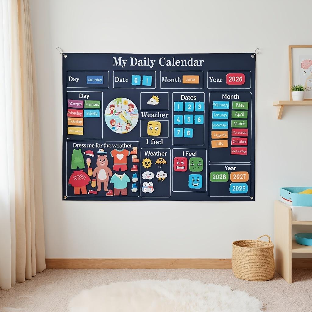 Farm Animals Story Busy Board 4 IN 1 Themed Storytelling Farm Sea Zoo Vehicle Early Learning Interactive Wall Hanging Gifts