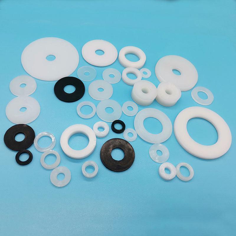Thickened Nylon Flat Washer Insulating Gasket, Round Sizes M5-M20mm