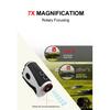 1000m Outdoor High-Precision Electronic Rangefinder Golf Rangefinder 7X HD Optica Lens Telescope Measuring Instrument