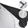 Protector Parasol para Coche Protección UV Delantero Trasero Parasol para Ventana de Coche Aislamiento Térmico Tela Recubierta de Plata Aislamiento Térmico para Coche