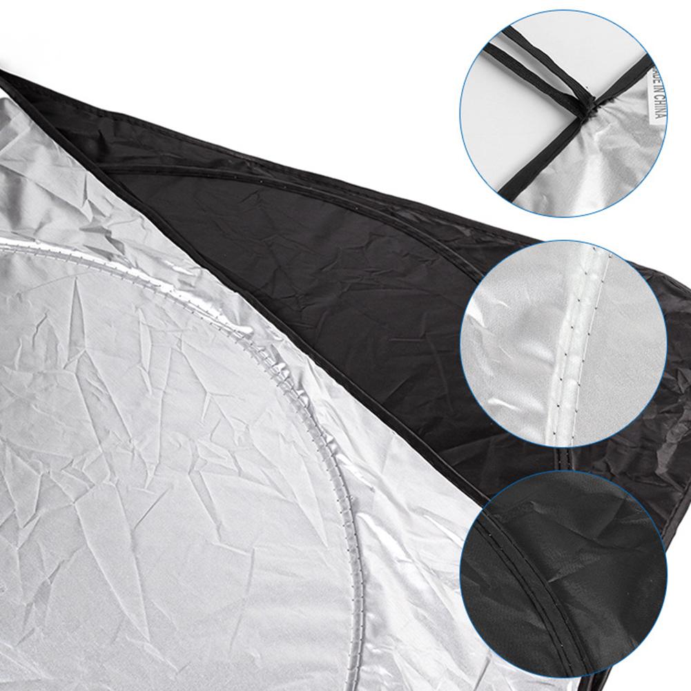 Protector Parasol para Coche Protección UV Delantero Trasero Parasol para Ventana de Coche Aislamiento Térmico Tela Recubierta de Plata Aislamiento Térmico para Coche