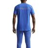 Men's Nike FFF Soccer Jerseys Men's Royal Blue/Metal Copper Crew Neck Moderate