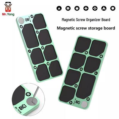 Screw Storage Board: Aluminum Alloy Magnetic Organizer by Yang Changshun