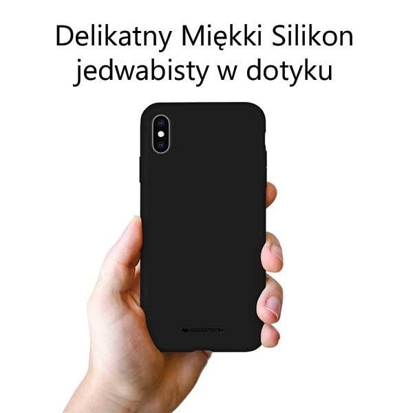 Etui Do iPhone 14 Pro Max Mercury Silicone Granatowy