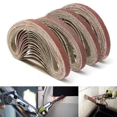 Cintas de Lixa para Arquivo Cintas de Lixa Abrasivas 50 peças 330mm X 10mm Cinta Potência Útil
