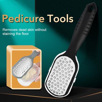 1 Pezzo Professionale Acciaio Inossidabile Rimuovi Calli Lima per Piedi Raschietto Strumenti per Pedicure Rimuovi Pelle Morta per Talloni Cura dei Piedi Prodotti