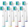 4 Pcs/Pack Electric Toothbrush Replacement Head For Oral B Soft Bristles Toothbrush Heads Precision Clean Brush Heads Refills