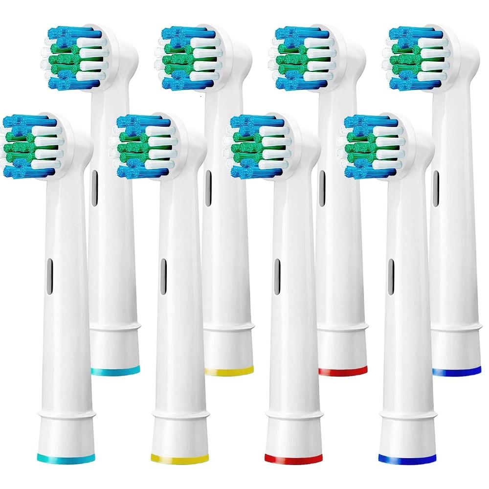 4 Pcs/Pack Electric Toothbrush Replacement Head For Oral B Soft Bristles Toothbrush Heads Precision Clean Brush Heads Refills
