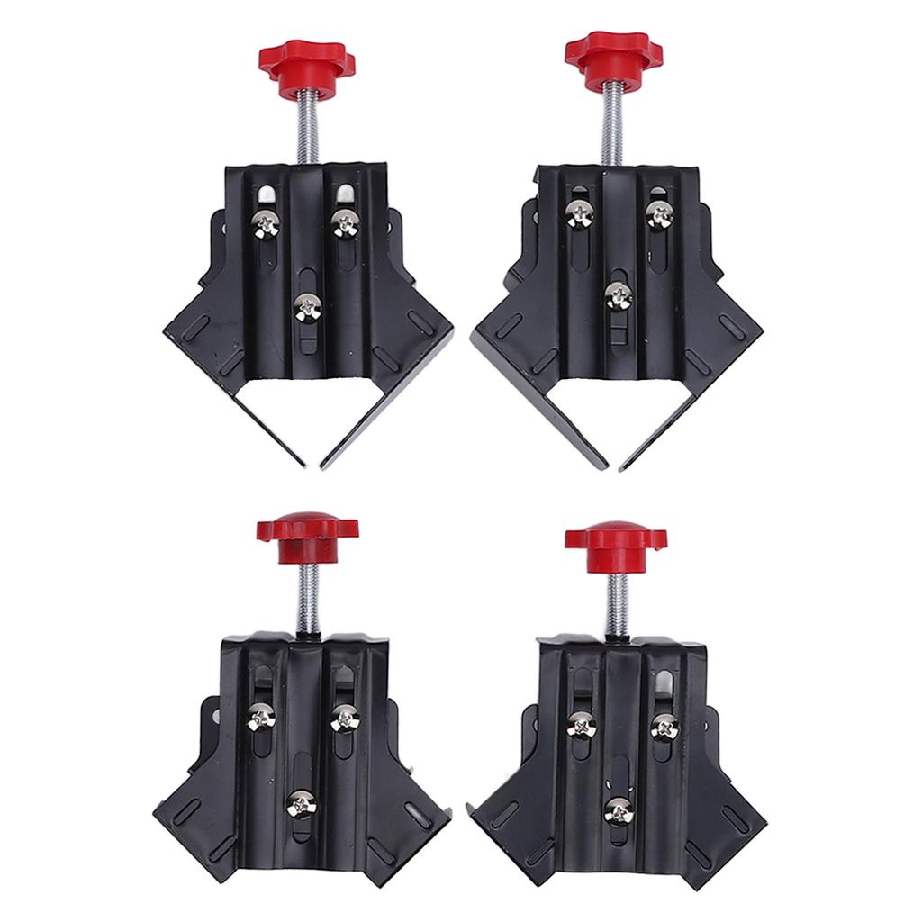 4PCS Right Angle Fixing Clamps Open Closed Type 90 Degree Corner Clamp Adjustable Picture Frame