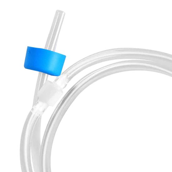 Kitchen Sink Soap Dispenser Extension Tube Kit with 47" Hose Prevent Backflow Check Valve Multipurpose Hand Sanitizer