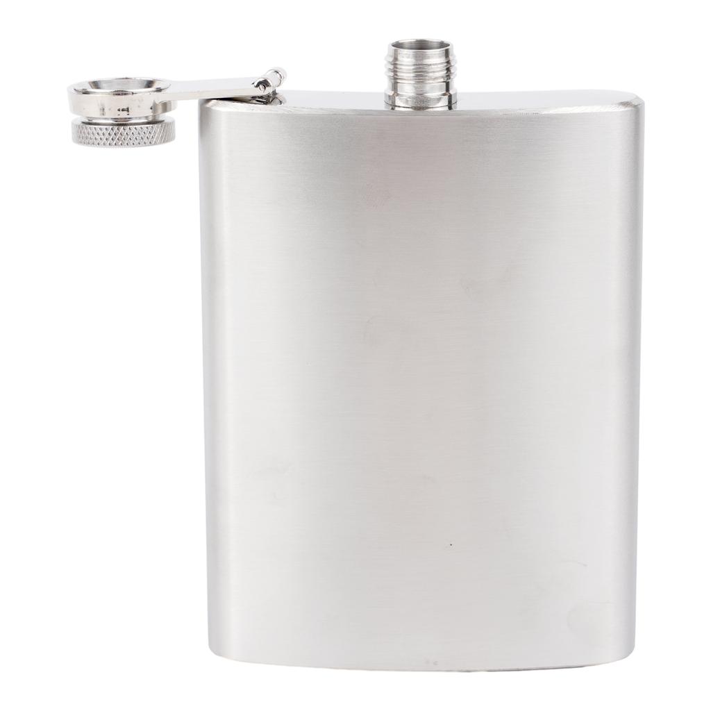Fiaschetta da 168ml/6oz Grande Capacità Acciaio Inossidabile Argento